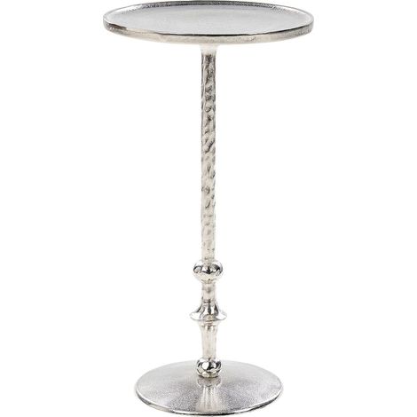 Side Table MEDA Metal Silver