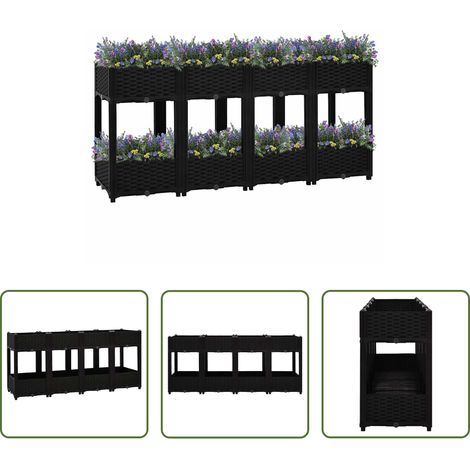 Pflanzbeet - Hochbeet 160x40x71 cm Polypropylen (1/5)