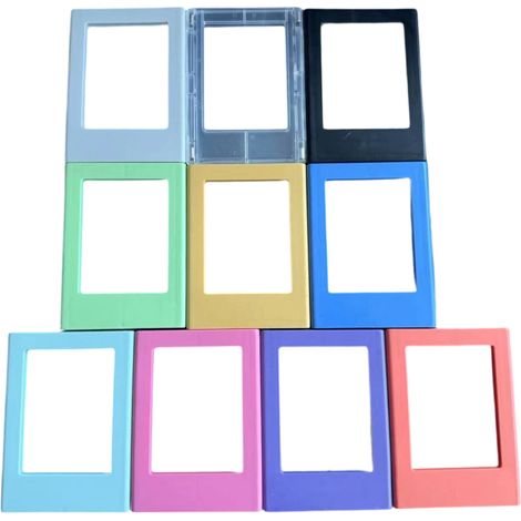 Cadre Photo Magnetique - 8,8 x 6,5 x 0,6 cm - Pour Refrigerateur Surface Metallique - 10 Unites (1/5)
