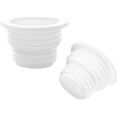 50-mm-Badezimmer-Dichtungsstopfen, Abflussrohrdichtung, Silikon-Geruchsfilterring, 1 Stück (1/5)
