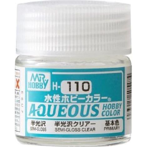 Peinture incolore semi-brillante Mr. Hobby Aqueous H110 H-110