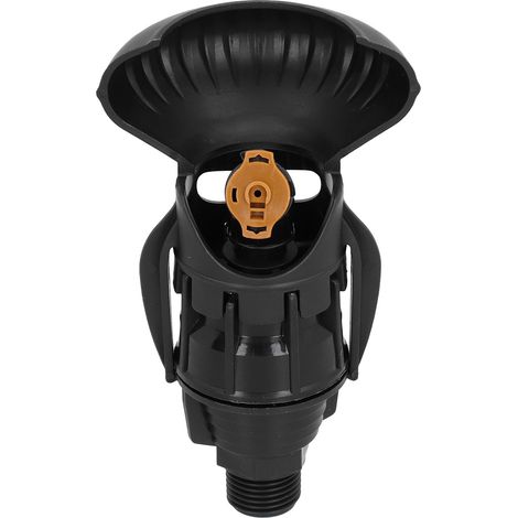 Automatischer Rotationsregner, braun, R10, für Rasen, Garten, Bewässerung, Vernebelung, Kühlung, Staubbindung - Sprühkopf 3302-B (1/5)