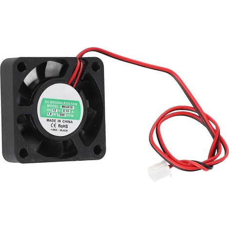 Ventilateur de refroidissement pour incubateur industriel, accessoire dédié (4010 Flux axial 12V) (1/3)