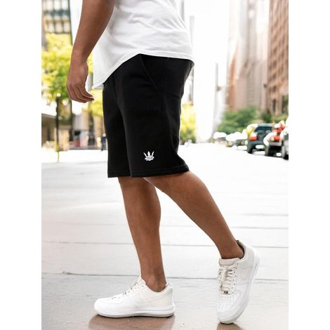 Pantalones deportivos negros para hombre Jigga Wear Mini Crown XXL (1/5)