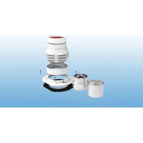FIG - TUBO EVACUACION CALDERAS conexion vertical multi ext. 60/100 6108convextmup (1/2)