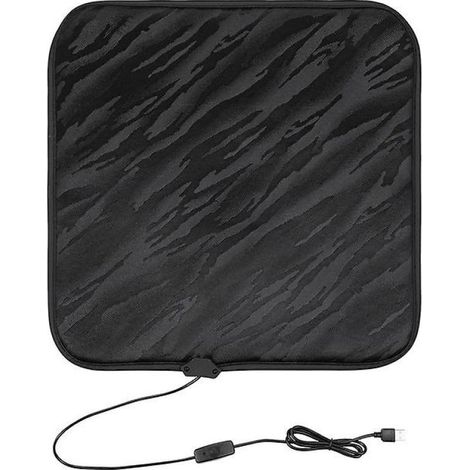 Elektrische USB-Heizdecke für den Winter, beheizbares Kissen für Sofa und Sessel, Schwarz