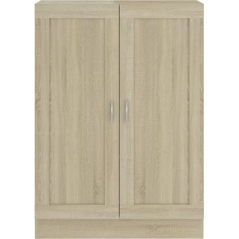 Commode Chêne sonoma 82,5x30,5x115 cm (1/5)