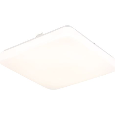 LED Deckenlampe Deckenleuchte Wohnzimmerlampe CCT-Schaltung Weiß matt L 27 cm (1/5)