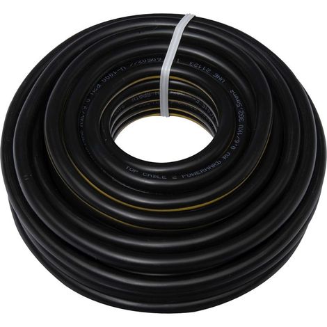 Câble d'alimentation électrique U1000R2V 3G2,5mm² noir – Longueur 10m – Souple pour installations intérieures et extérieures - U-1000 (1/5)