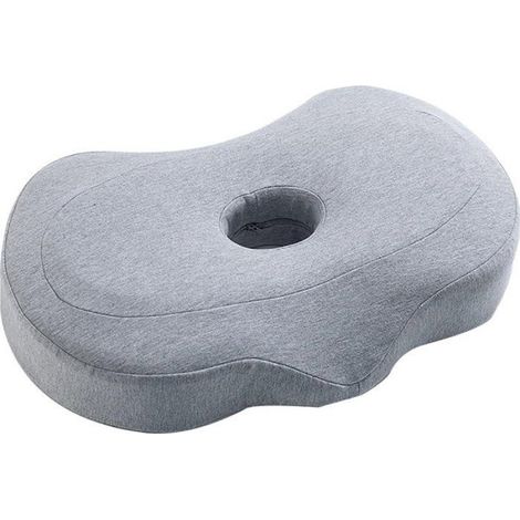 Oreiller ergonomique pour oreilles percées - - Trou pour oreille percée - Confort optimal pour dormeurs latéraux