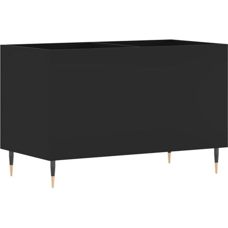 Maison Exclusive - Mobile Porta DiscNero 74,5x38x48 cm in Legno Multistrato
