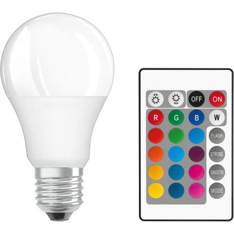 ORION91oficial® - Pack X 5 unidades Bombilla LED G45 E14, Esférica 6w (=40w) 470lm, RGBW Con Mando, 25000h Foco, Iluminación, Aplique, Lámpara, Bombilla - spaziOrion91