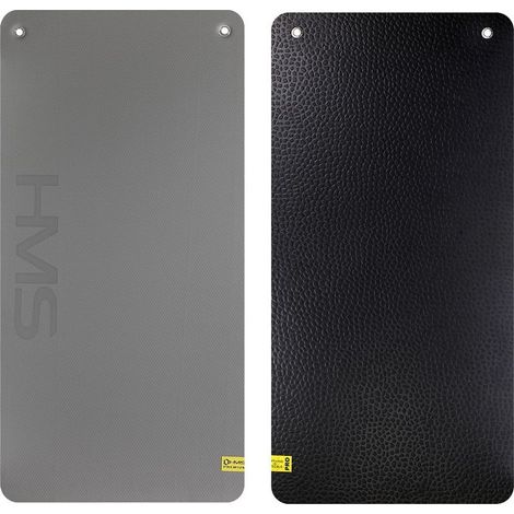 TAPIS DE FITNESS CLUB GRIS-NOIR AVEC TROUS PREMIUM (1/5)
