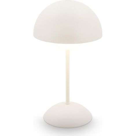 Lampe champignon pour chambre à coucher, chargement USB, veilleuse LED rétro simple, décoration, cadeau, lampe de bureau tactile,Blanc (1/5)