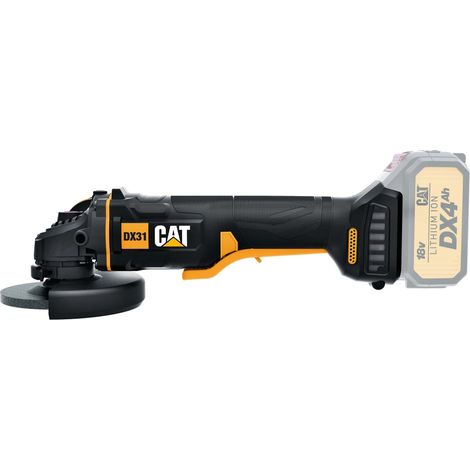 BÜRSTENLOSER WINKELSCHLEIFER 18V CATERPILLAR DX31B NUR MASCHINENKÖRPER