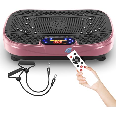 Piattaforma Vibrante con Bande di Resistenza e Controllo Velocità per Allenamento Total Body (1/5)