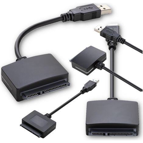 Convertitore da USB 3.0 a SATA - Adattatore per unità esterne da 2,5" per HDD e SSD (1/5)
