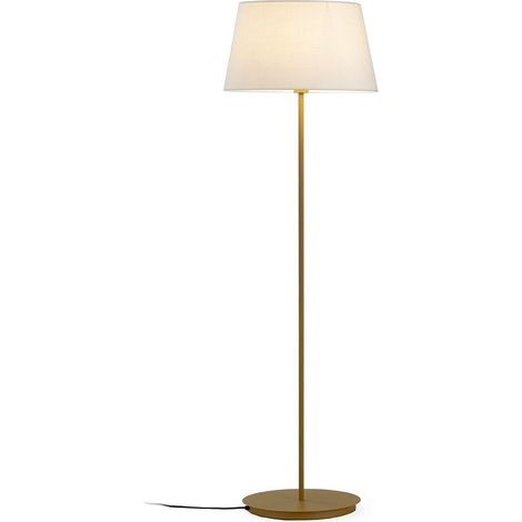Lampadaire moutarde en métal au charme actuel - moutarde (1/4)