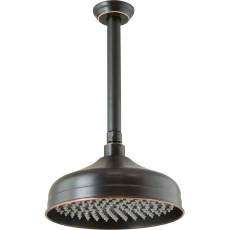 PaulGurkes Douche Rétro Noire Nostalgie Pluie de Plafond
