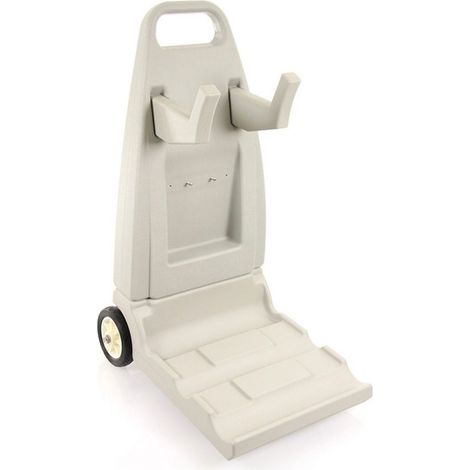 Hayward – Chariot de transport pour robot de piscine TigerShark – Léger et ergonomique – Rangement câble et bloc d'alimentation – Dimensions 50x93x60 cm