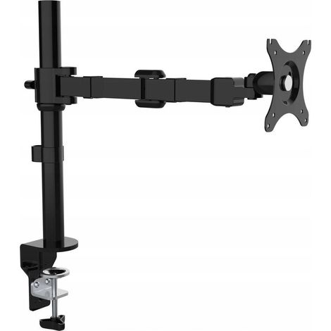 Soporte de monitor Ergosolid NF11 negro ajustable para escritorio