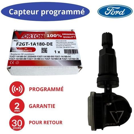 Sensore pressione pneumatici TPMS Ford - compatibile con Focus Mk4, Fiesta Mk8, Kuga, EcoSport, Mondeo, Mustang, Mach‑E