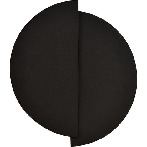 Applique Emibig FORM nero metallo 2 luci G9 32x28cm (1/5)