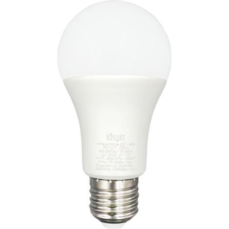Konyks Antalya White E27 Ampoule Connectée Blanc LED - Konyks Antalya White E27 Ampoule Connectée Blanc LED (1/5)