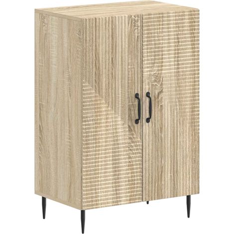 Armario Zapatero HAARLEM 59,5 x 39,5 x 89,5 cm Roble Sonoma vidaXL (1/5)