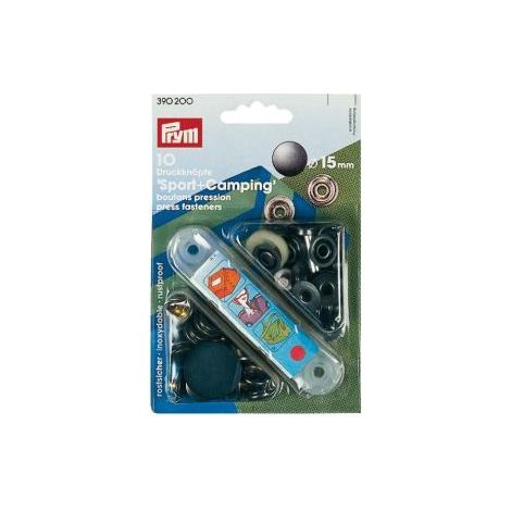 Scatta Sport, Ottone, 15Mm, Brunitura, 10 Pezzi (A 5)