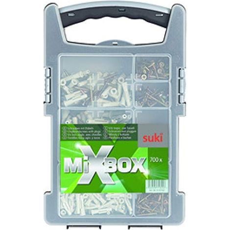 Assortimento viti suki 700 pezzi zincato Pozidriv