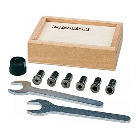 Proxxon 28200 Serie di pinze di serraggio per trapano a colonna TBH