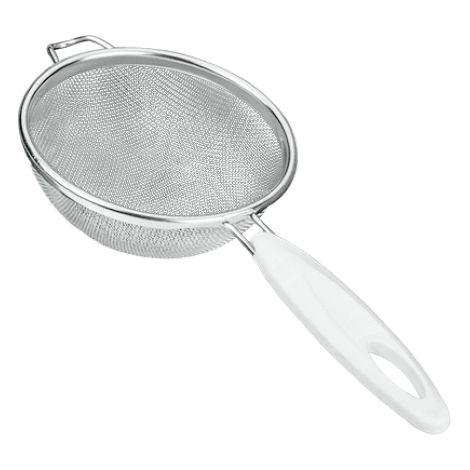 Colino Inox Manico Plastica Rete Fine Cm 10 Moon Set 5 Pezzi - Metaltex (1/2)