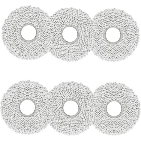 Alfombrillas de fregona adecuadas para ECOVACS DEEBOT X2 Omni/ T20 Omni/ T10 Omni/ X1 Omni/ X1 Turbo/ T30 Pro/ T30S Comb/ T30S (1/4)
