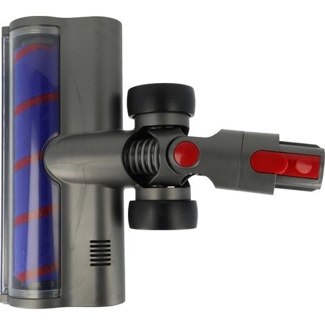 vhbw bocchetta turbo spazzola soft per tappeti compatibile con Dyson V8 Absolute, V11 Advanced aspirapolvere, con rullo morbido, 26,2 cm