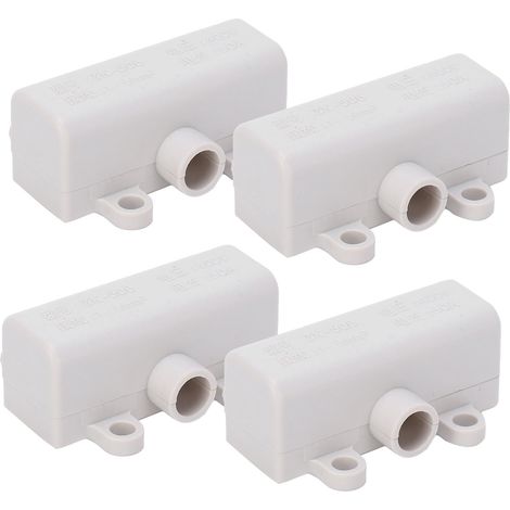 Stück Hochleistungs-T-Verbinder-Klemmenblock 400V 60A, Industriestecker 1 Eingang 4 Ausgänge (ZK-506)