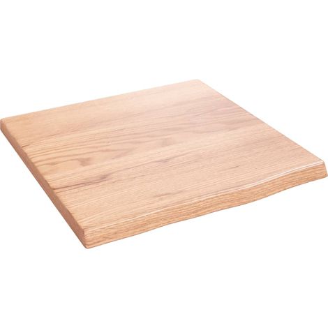 Comptoir de salle de bain,Meuble de salle de bain marron clair 40x40x2 cm bois traité CFW50707 (1/5)