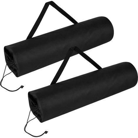 2Pcs Grands SacsDe Remplacement Chaise Camping pour Coleman, Portable Sac Transport Chaise Pliante Jardin avec Sangles pour Sport Voyage Rangement d'Équipement Plein Air (Noir) (1/5)