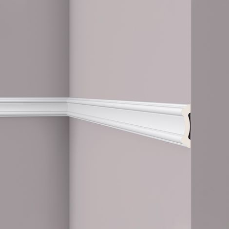 Cornice Parete NMC Z1550 ARSTYL Noel Marquet modanatura tipo stucco design classico senza tempo bianco 2 m