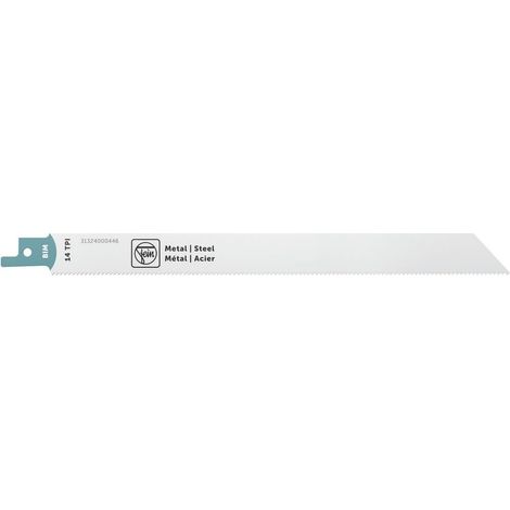 FEIN Lama per metallo per seghetto gattuccio ASAS18-21 K AS BIM 205T14 MS (1/5)