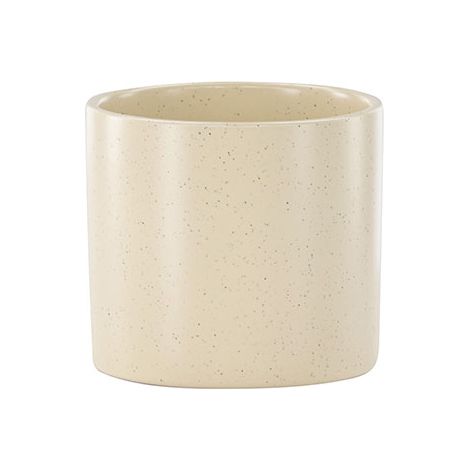 Sane Blumentopf beige.