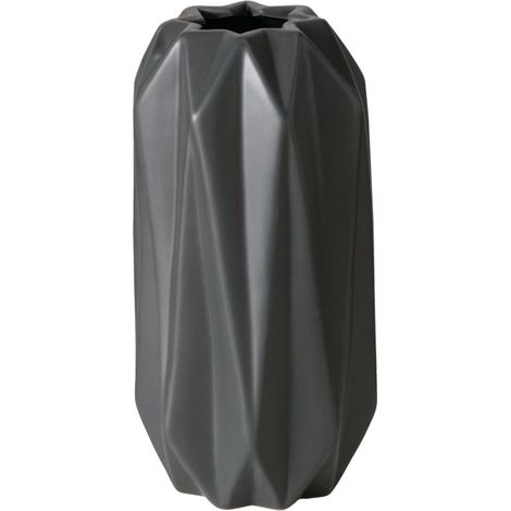 Geometrische Keramikvase GRAVO, 20,5 cm
