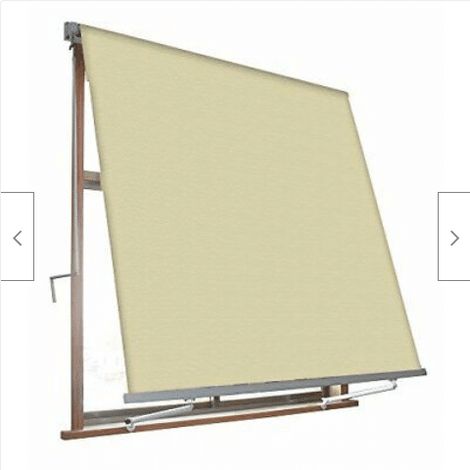TENDA DA SOLE A CADUTA BALCONE BRACCETTI BRACCI 80 CM 300 x 245 CM BEIGE 185v (1/2)