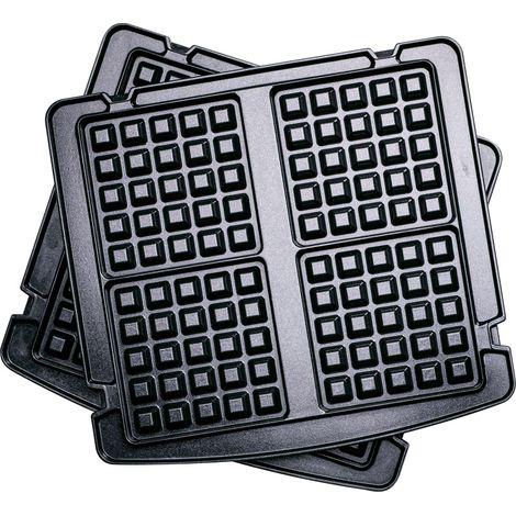 Greenpan - Set de Plaques à gaufres amovibles pour grill contact (1/2)