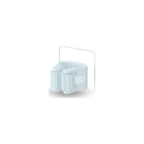 Lot de 6 Crochets Muraux Adhésifs, Support Réglable Plastique, Antidérapant Imperméable, Pour Cuisine Salle De Bain