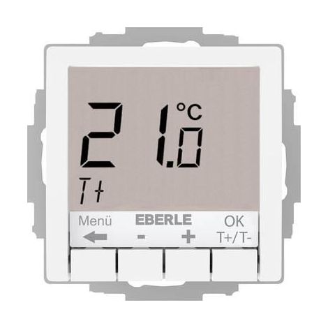 Eberle UTE 4100-R termostato blanco polar calefacción