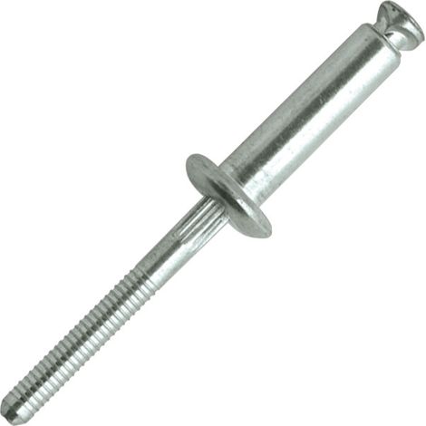 250 rivets de structure éclatés, T-lock, alu/acier TP, D. 6.4 x 18 mm REF 52369 - TLD6418-BC - Scell-it (1/4)