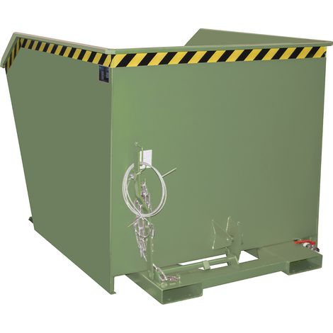 Bauer Südlohn Bac à copeaux SGU 150, peint, vert réséda (1/3)