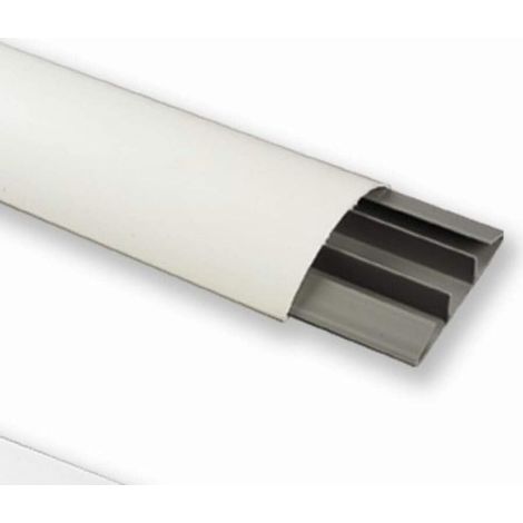 CANALE A PAVIMENTO 2000X75XH17MM BIANCO