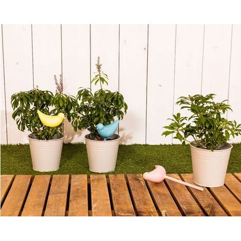 Distributeur d'eau pour plantes et oiseaux (1 pièce) (1/2)